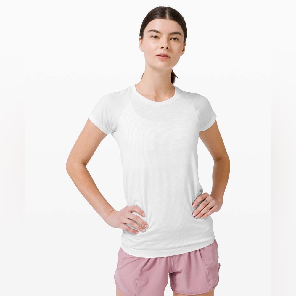 Lululemon Swiftly Tech Short Sleeve White Size 6